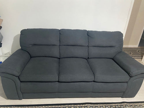DFS Charcoal 3 Seater Sofa