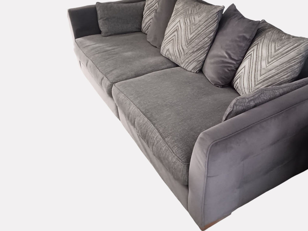 DFS Grey 4 Seater Sofa