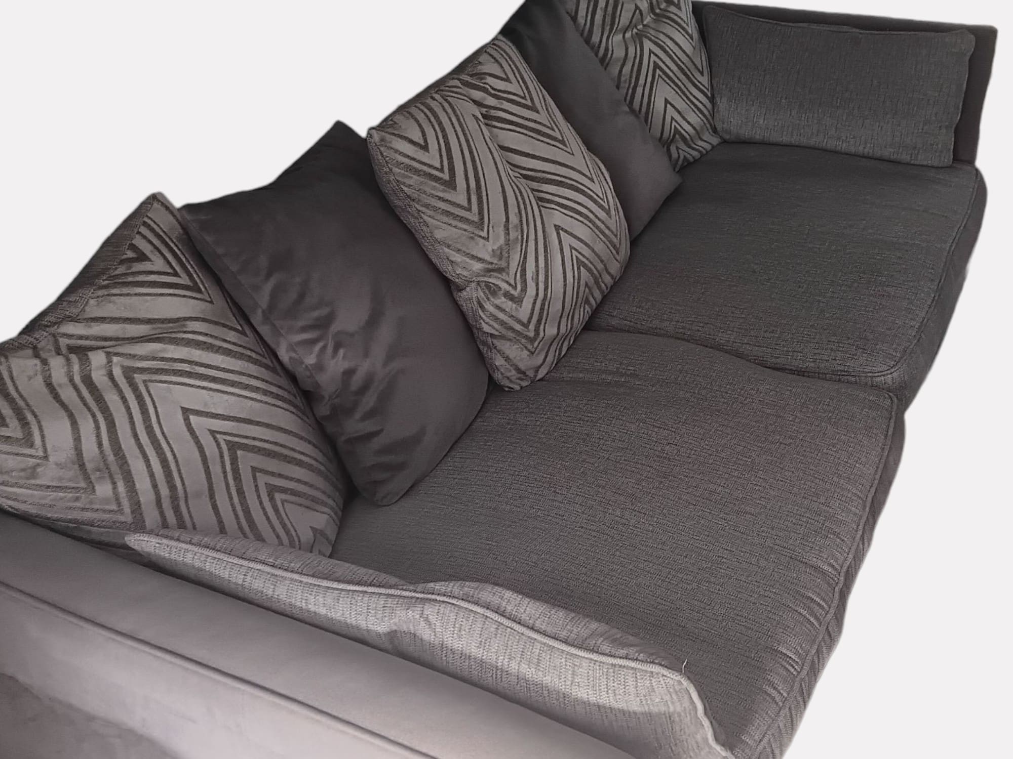 DFS Grey 4 Seater Sofa