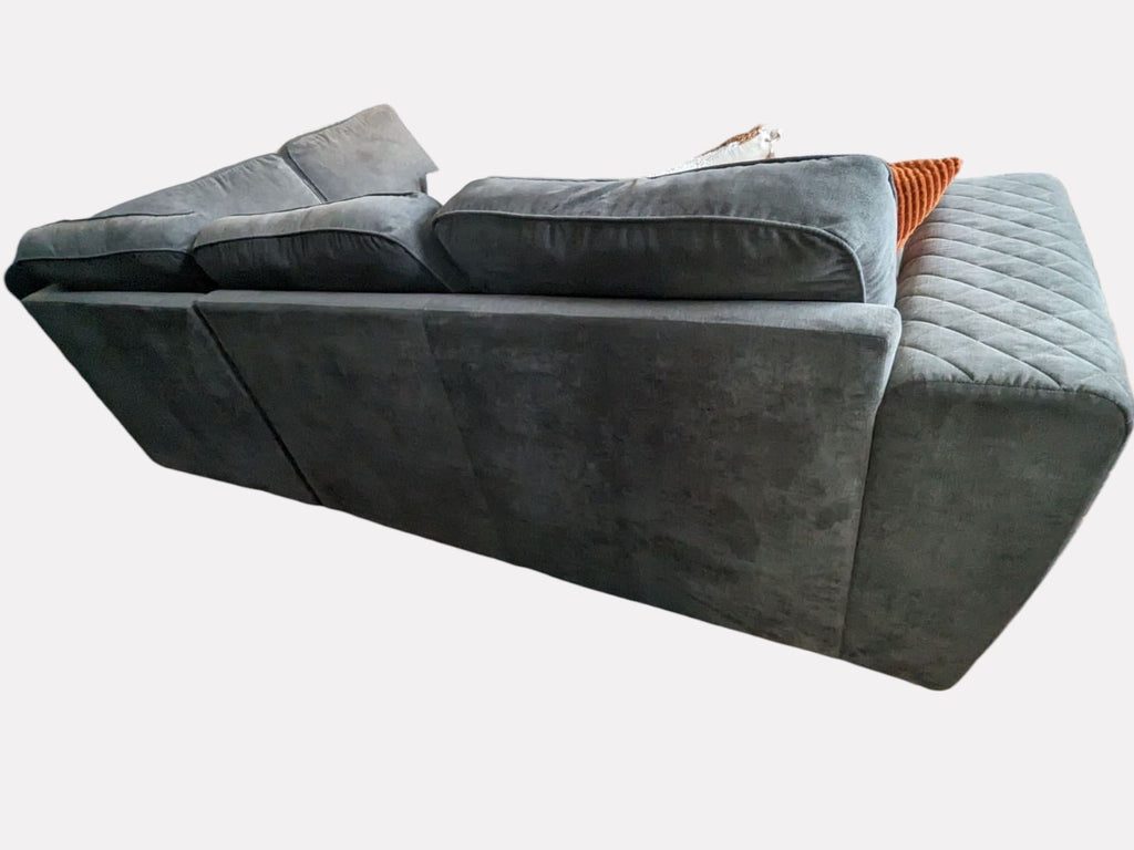 DFS Dark Grey Corner Sofa Bed