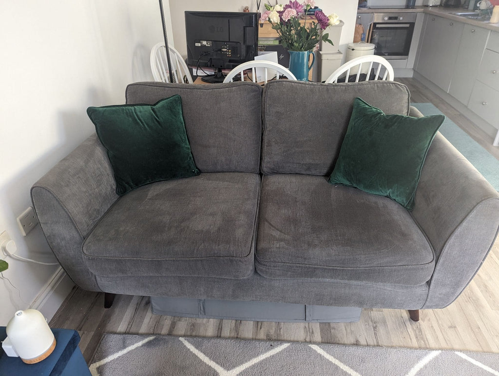 DFS Grey 2 Seater Sofa