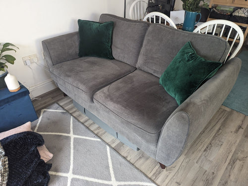 DFS Grey 2 Seater Sofa