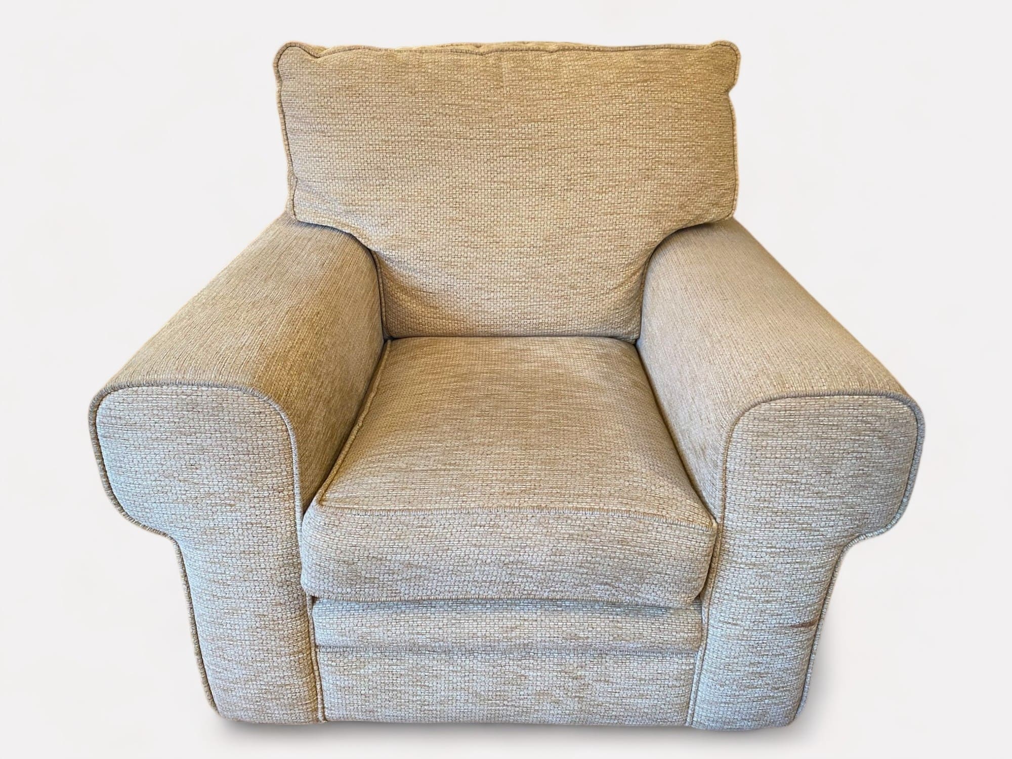 Beige Oatmeal 3 Seater Sofa and Chair Set