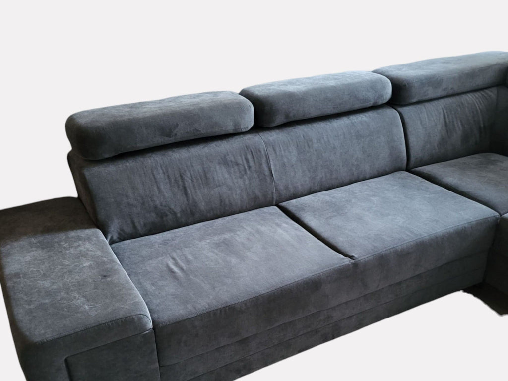 Premier Furniture Grey L-Shape Corner Sofa