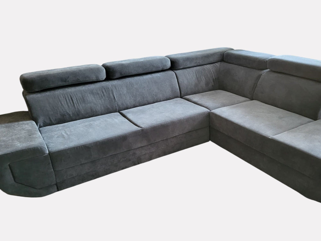 Premier Furniture Grey L-Shape Corner Sofa