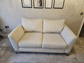 DFS Cream 2 Seater Fabric Sofa