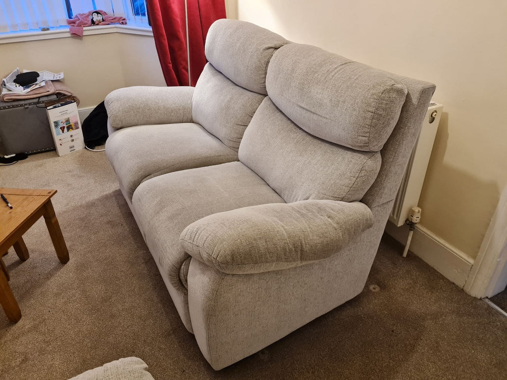 SCS Grey 2 Seater Sofa and Single Chair Set