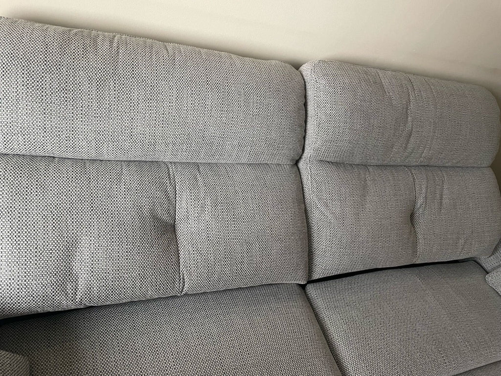 SCS Grey 2 Seater Electric Recliner Sofa