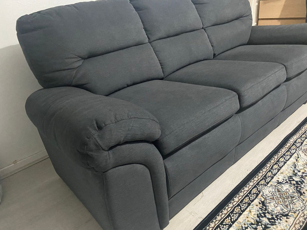 DFS Charcoal 3 Seater Sofa