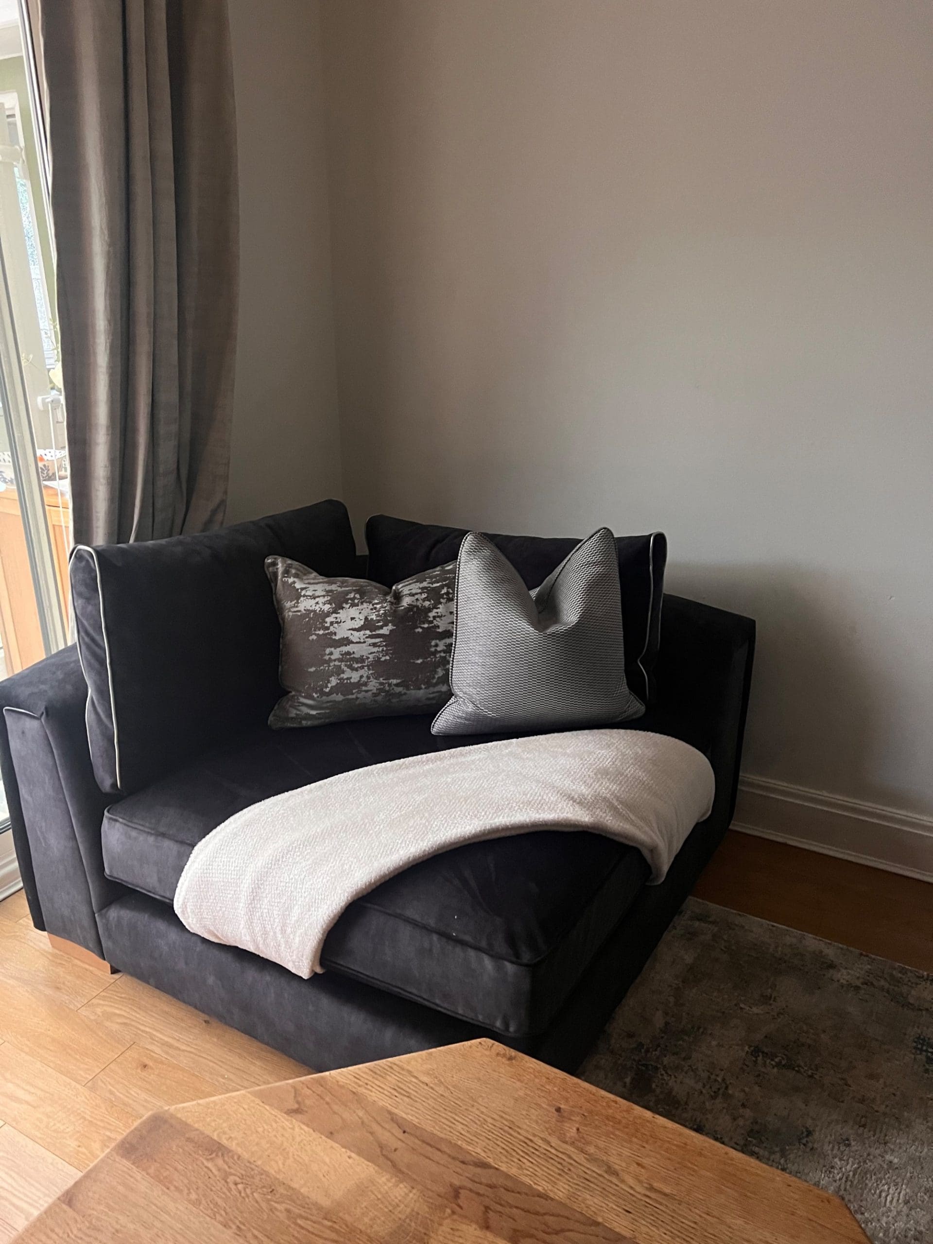 Sofology Dark Grey Corner Sofa