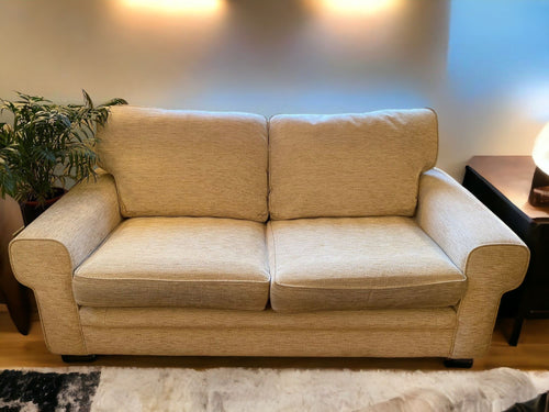 Beige Oatmeal 3 Seater Sofa and Chair Set