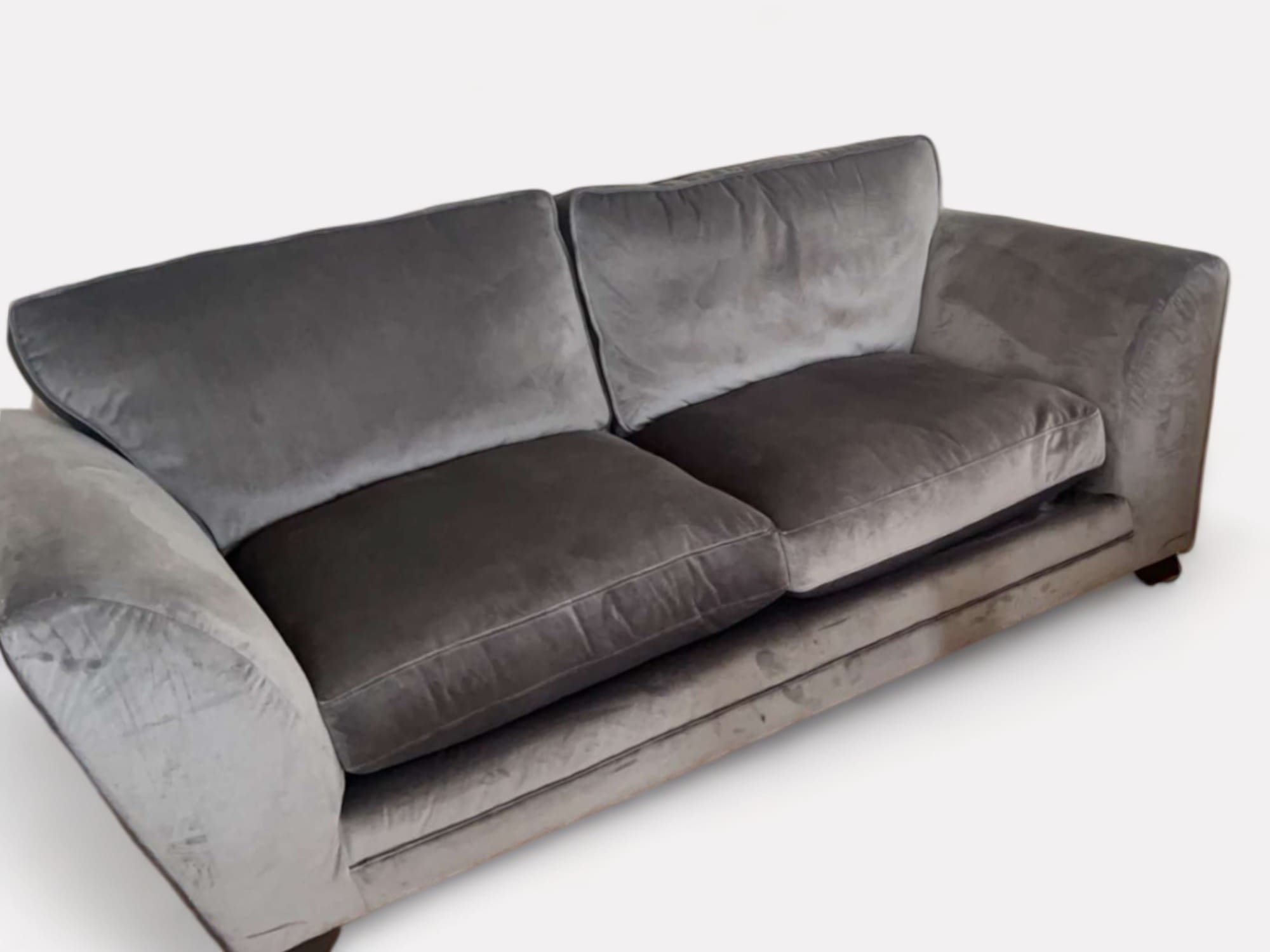 DFS Grey 3 Seater and Corner Sofa