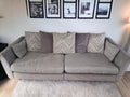 DFS Grey 4 Seater Sofa