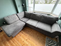 DFS Grey Left Hand Facing L-Shape Corner Sofa