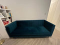 Made Teal 3 Seater Sofa