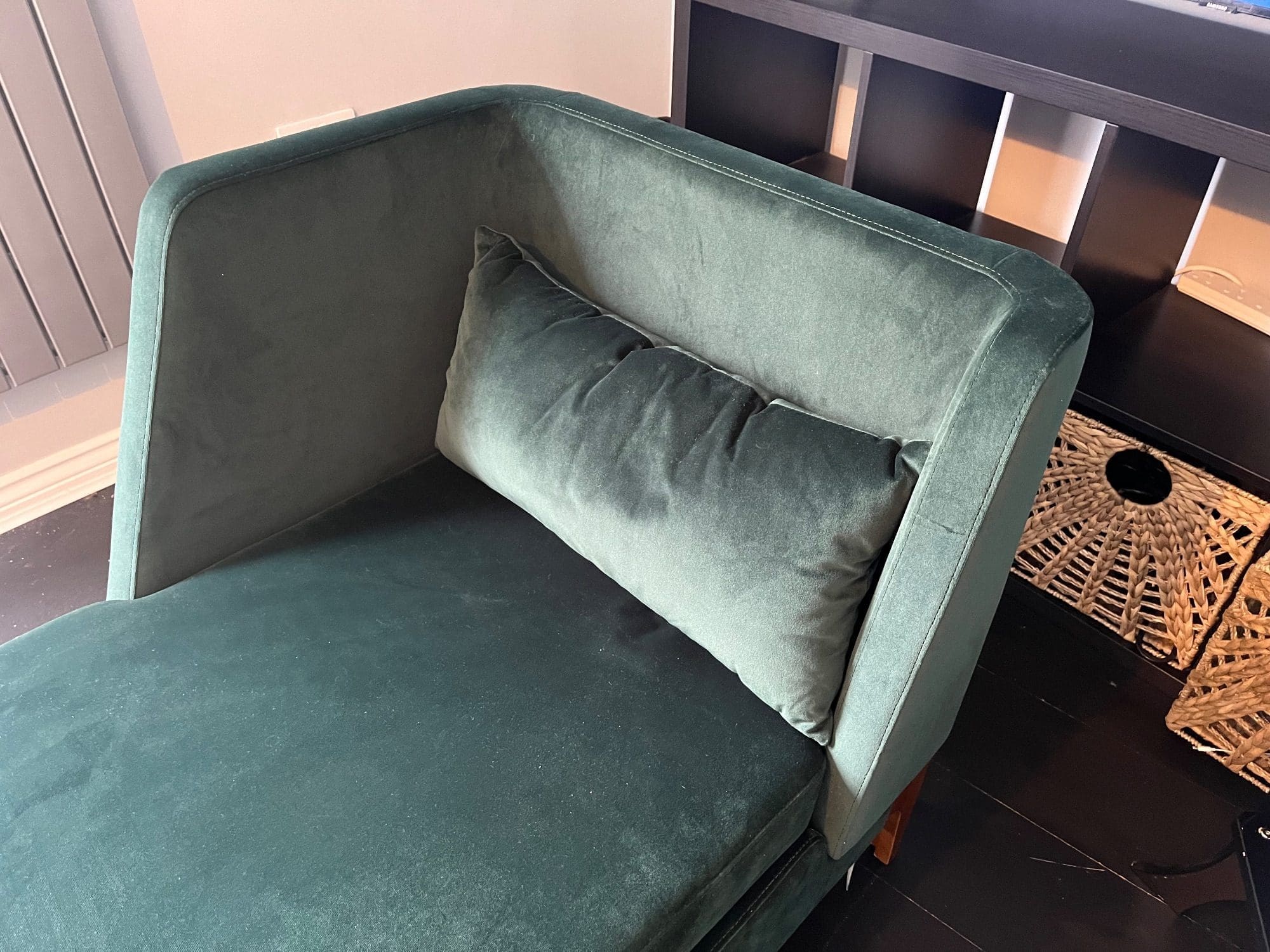 Made Green Chaise Longue