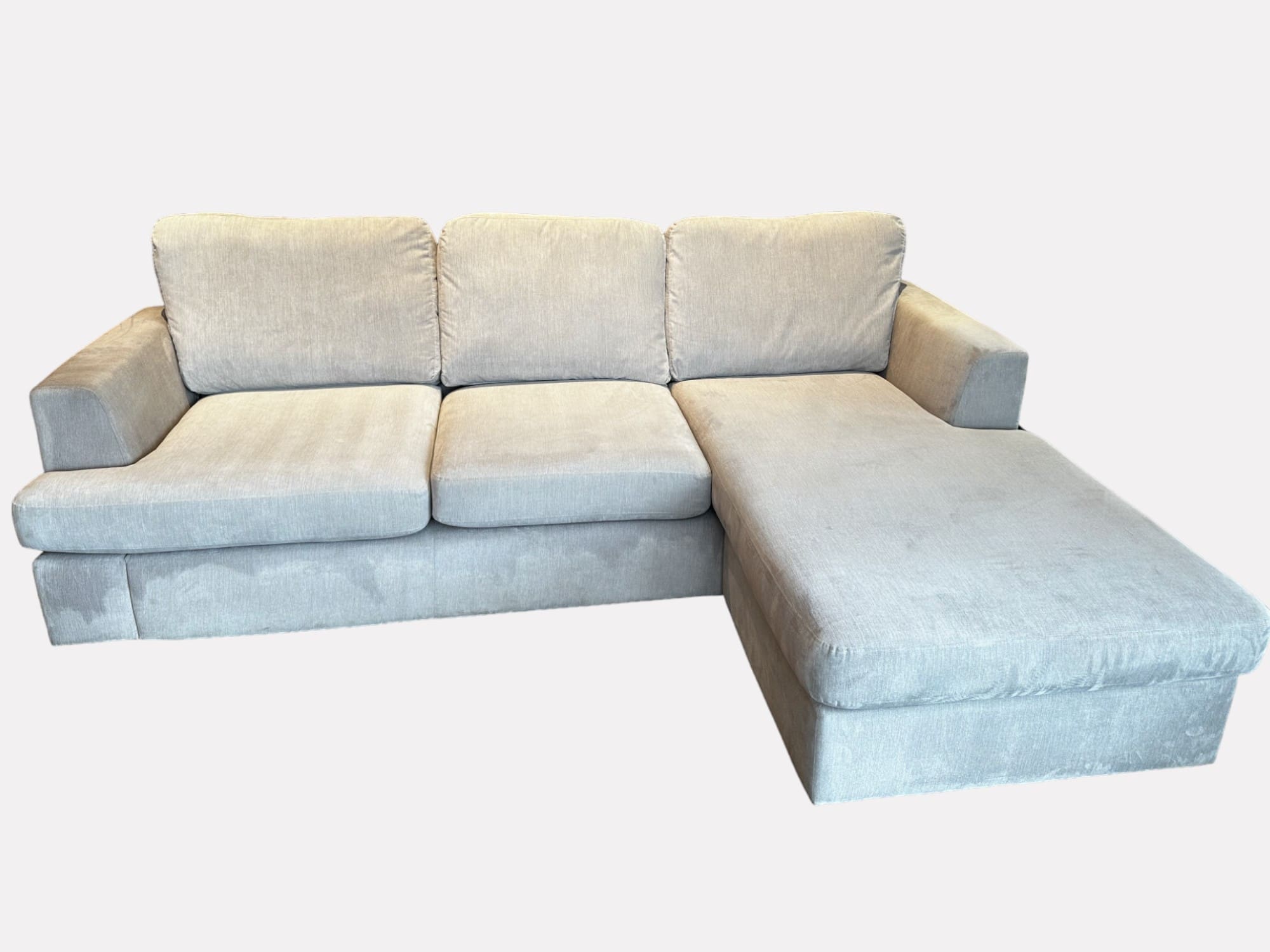 DFS Cream Reversible Corner Sofa