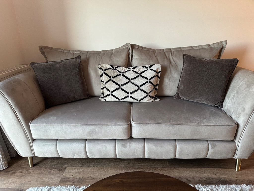 Sofology Grey Stone 2 Seater Sofa