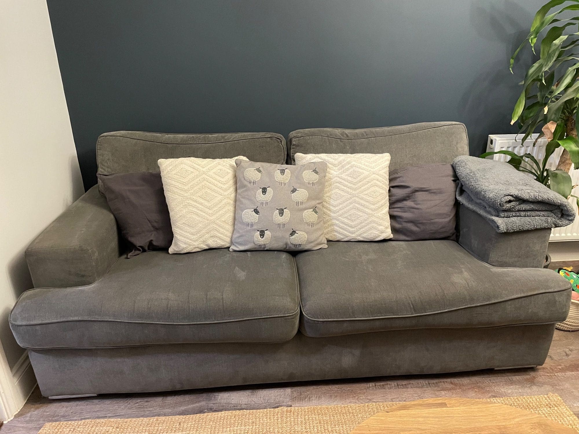 Next Grey 3 Seater Sofa