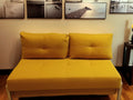 John Lewis Yellow 2 Seater Sofa Bed