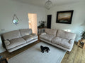 Classic 2-Seater & 3-Seater Sofa Set with Castor Legs