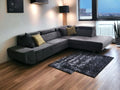 Premier Furniture Grey L-Shape Corner Sofa