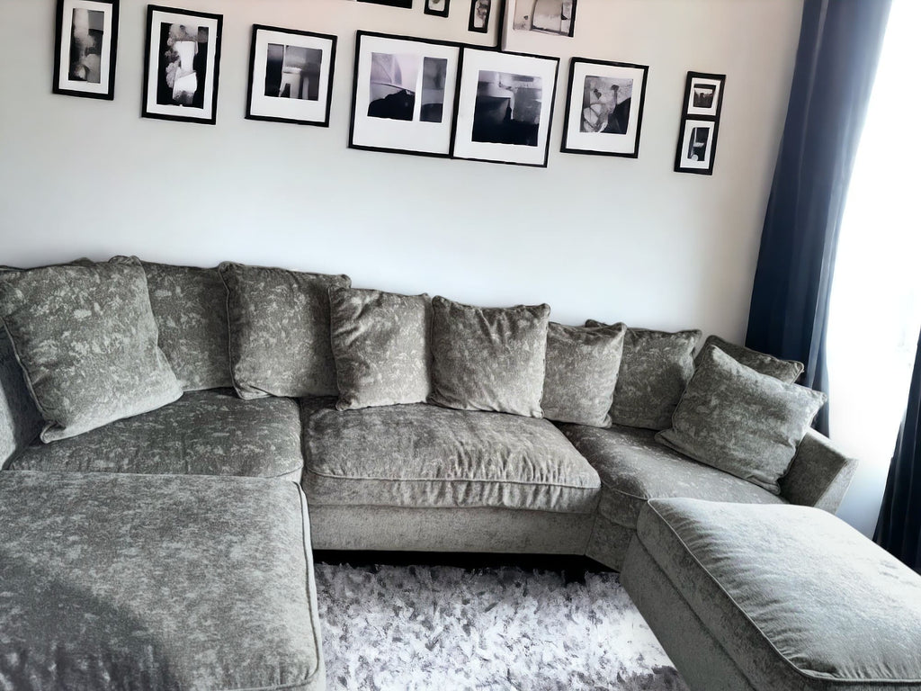 Sofa Club Silver Fox U-Shape Sofa