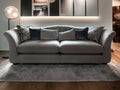 Sofology Grey 4 Seater Sofa with Cuddle Chair