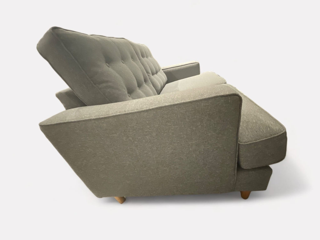 Next Grey Modern 2 Seater Sofa