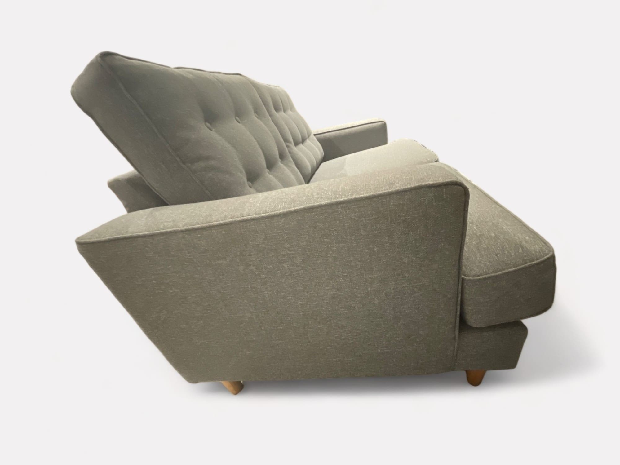 Next Grey Modern 2 Seater Sofa
